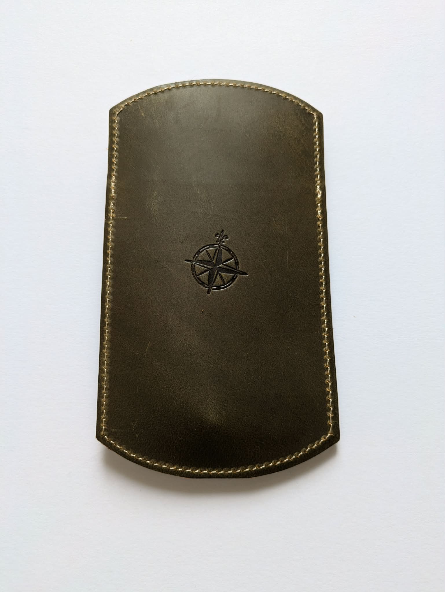 Wanderings - Leather Pen Pocket Protector and Holder