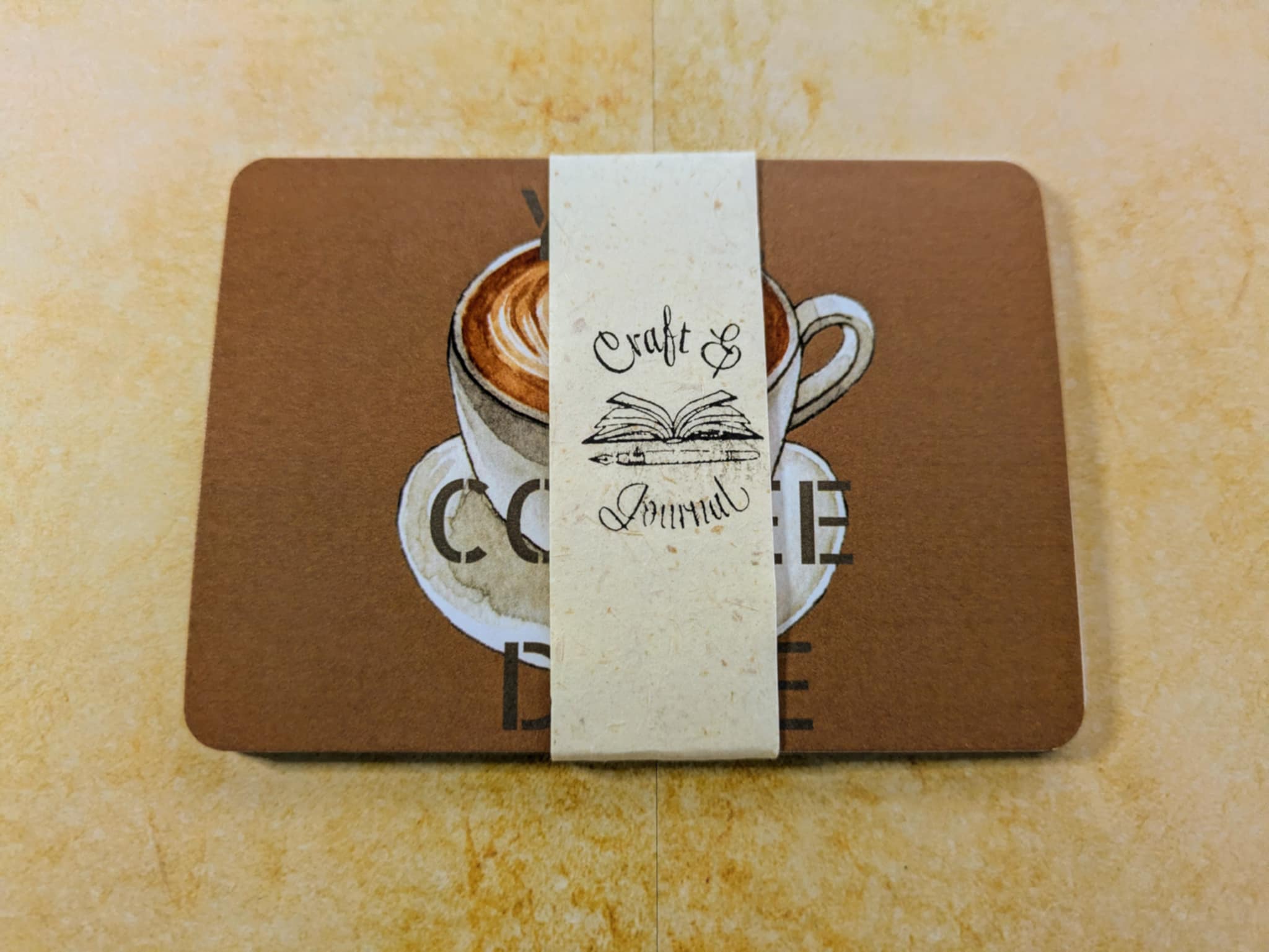 Coffee Date Journal Cards - Bundle of 7 Themed Cards