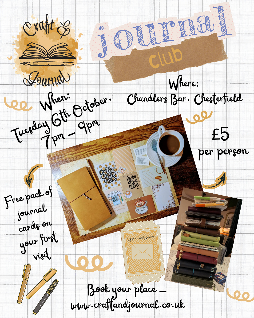 Journal Club Ticket - Tuesday 6th October