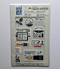 Eric Small things fabric stickers, collection of small stationery designs 