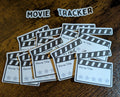 Movie Tracker Stickers - Set of 9