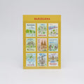 L'après-midi Postage Stamp Sticker Barcelona 1