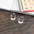 Acrylic mini cylinder 15 x 20mm. Stamp Block.