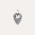 Metal pendant location charm