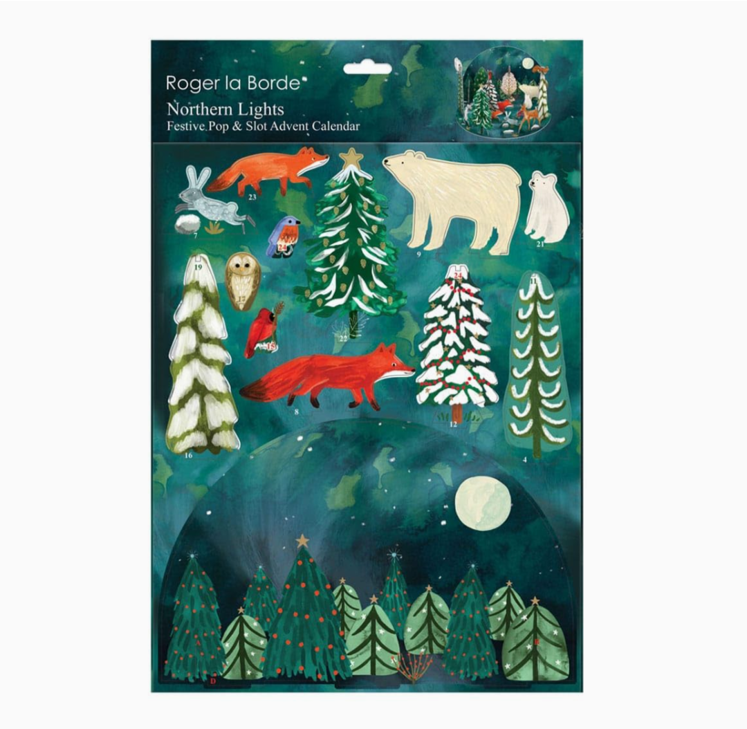 Festive animals scene in packaging 